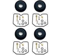 LIANGYIMEI Kit Réparation Carburateur Aiguille Flottante Joint Vis À Air Diaphragme pour Suzuki GSF600S Bandit 1996-2003(A)