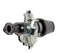LIANGYIMEI pour Predator 212cc 196cc pour Coleman CT200U BT200X VM22 Carburateur Mini Bike KT196 Go Kart GX160 GX200 6.5hp Clone Engine Air Filter(Black)