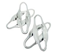 LIANGYIMEI Pour X1 E84 X3 F25 X5 E70 X6 E71 2007-2014 ABS Remplacement Chrome Poignée De Porte Extérieure Couvercle Garniture Porte Bol Tasse(Door Bowl Covers)