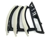 LIANGYIMEI Pour X5 X6 E70 E71 E72 2007 2008-2014 RHD Pilote Droitier Accessoires De Poignée De Traction D'accoudoir De Porte Intérieure (RHD Creamy 7pcs)