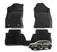 LIANGYIMEI Tapis De Sol De Voiture pour Subaru pour Crosstrek 2024 Tapis De Sol Auto en TPE Toutes Saisons Imperméables Accessoires Gouvernail Gauche Tapis Sol Accessoires(6P)