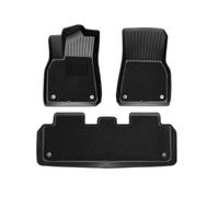 LIANGYIMEI Tapis De Sol De Voiture pour Tesla pour Model Y pour Highlad 3 Tapis De Sol De Voiture Double Couche TPE Imperméables Et Lavables Tapis Sol Accessoires(Style 1)