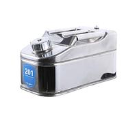 liangzishop Bidon à Carburant Acier Inoxydable Carburant Essence Diesel Essence jerrican réservoir Conteneur de Sauvegarde avec Tuyau de Carburant Jerrican Essence (Size : 5L)