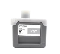 lianqicGou Cartouche d'encre Compatible Jet d'encre 330 ML PFI306 PFI 306 PFI-306 for imprimantes IPF8400S, IPF9400S, IPF8400, IPF9400 et IPF8300(PFI-306-1 PGY)