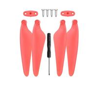 lianqicGou Pièces de Rechange for Drone quadricoptère RC, pales d'hélice, Pince de Serrage for H-ubsan H117S Zino Pro Zino2, Accessoires de réparation d'ailes(Red Props 4pcs)