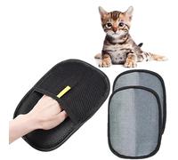 LIANRISES 3 Pièces Gant Poils Animaux Brossage, Gants pour Enlever Les Poil De Chat Chien, Bidirectionnel, Lavable pour Tapis, Lits, Canapés, Draps Et Vêtements