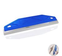 LIANRISES Coupe-bordure de 30,5 cm en acier inoxydable - Outil de coupe droite - Multifonction - Pour racloir le papier peint - Coupe précise, bavure, réparation