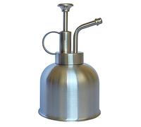 LianShi Flacon pulvérisateur en Acier Inoxydable pour Plantes-Petit arrosoir-Outils de Jardinage Modernes pour Plantes en Pot d'intérieur-Arrosage et pulvérisation (Argent Mat, 0.3L)