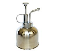 LianShi Flacon pulvérisateur en Acier Inoxydable pour Plantes-Petit arrosoir-Outils de Jardinage Modernes pour Plantes en Pot d'intérieur-Arrosage et pulvérisation (Argent Brillant, 0.3L)