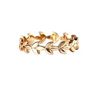 Liant Anneaux Bijoux magnifique Vine Fashion Ring Anneau arbre Anneau Accessoires Pinces Anneaux (Gold, 8)