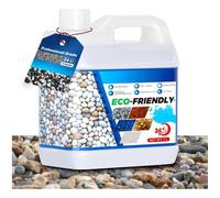 Liant Gravier Extérieur - Colle pour Pierre De 32 Oz pour Une Adhérence Solide des Roches, du Gravier Et du Paillis, Durable