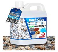 Liant Gravier Extérieur Colle pour Pierre De 32 Oz pour Une Adhérence Solide des Roches,du Gravier Et du Paillis, GRAVIER
