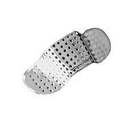 LIANXUE Pince à nez en métal personnalisé pour bande-aide, forme concave tendance, bijoux en alliage pour hommes et femmes, style de niche, accessoire de niche, alliage montré