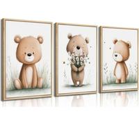 lianyibo Tableau sur toile « Jésus et l'agneau » : Jésus abandonne les 99 brebis - Affiche chrétienne - Décoration pour salon ou salle de prière (40 x 60 cm x 3 / Sans cadre)