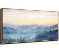 lianyibo Tree Wall Art Forest Nature Painting Artwork Landscape Canvas Print for Living Room Bedroom Office Home Decor (65x130cm/Sans Cadre)