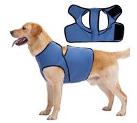 LIANZIMAU Manteau Anti-anxiété pour Chien - Gilet Relaxant pour Chien Contre Le Tonnerre, Feux d'artifice et Séparation，Anti Stress Manteau Apaisant Veste Chiens de Petite Moyenne Grande Taille