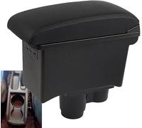 LIAOAL Accoudoir pour Renault Dacia Duster 2019-2024, Boîte Rangement Console, Accoudoirs avec Compartiment de Rangement Central Console Organiseur