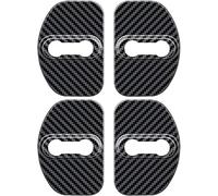 LIAOAL Couvercle Serrure Porte de Voiture 4 Pièces pour Porsche Cayenne 1998-2007, Protection Capuchon Boucle Verrou en Acier Inoxydable.