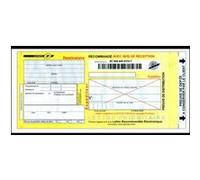 Liasse de 100 recommandés guichet avec AR et code barre