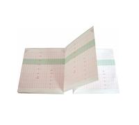 Liasse de papier thermique à pliage accordéon pour CTG compatible avec Goldway Industrial