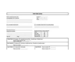 Liasses Exacompta de 3 ex. "Etats des lieux" (tous contrats) G