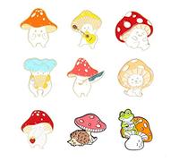 Liasun Ensemble d'épingles à revers en émail pour vêtements, sacs, sac à dos pour femme, Métal, émail