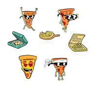 Liasun Ensemble d'épingles à revers en émail pour vêtements, sacs, sac à dos pour femme, Métal, émail