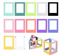 LIAVOP Cadres Photo Magnétiques Mini 12 pcs - 3 pouces pour Réfrigérateur | Album Photo Compact | Cadre Magnétique pour Fujifilm, pour Instax Mini/Evo - Cadre Photo, Photo Personnalisé