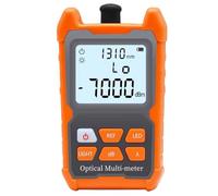 LIAYTRSS Photomètre Fibre Optique FTTH -70 dBm à +6 dBm Testeur Câble Optique Portable FC/SC/ST Interface universelle, 8 Longueurs d'onde testées