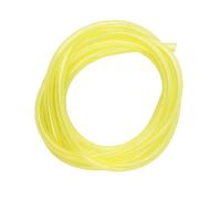 LIBAIDZ 1 Pcs Tuyau Essence 2*3.5mm, Jaune, Polyuréthane (PU), Durite Essence, pour Tronçonneuse, Débroussailleuse, Souffleur, Coupe-bordure, Longueur 1m