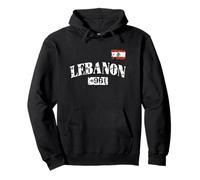 Liban +961 Al-Jumhuriyya Al-Lubnaniyya Pride Artwork Sweat à Capuche