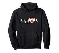 Liban Heartbeat Drapeau Libanais Patrimoine Sweat à Capuche