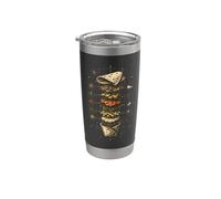 Libanais Liban Shawarma Blueprint Gobelet isotherme en acier inoxydable double paroi