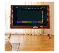 LIBANGRONG-888 Meuble TV Flottant Support de Montage TV Mobile, Chariot for téléviseurs 55 à 75 Pouces, Support avec Roues unités de télévision(Moyen)