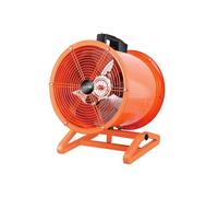 LIBANGRONG-888 Ventilateur industriel Ventilateur industriel Portable tête oscillante cylindre rond boule de canon ventilateur électrique puissant haute puissance Paddy ventilateur(Orange,12 inch)