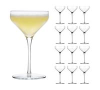 LIBBEY 70026 PRISM Lot de 12 verres à cocktail Coupe 237 ml