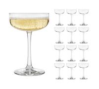 LIBBEY 70111 Verre à boire, coupe « LINEAR », 251 ml, lot de 12
