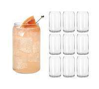 LIBBEY 70462 Verre à boire, « GLASS CANS », 473 ml, lot de 12
