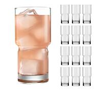 LIBBEY 70534 Verre à boire, « NEWTON », 592 ml, lot de 12, empilable