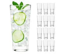 LIBBEY 70549 Verre à boire « ENDEAVOR », 473 ml, lot de 12, empilable