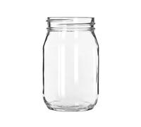 LIBBEY 70810 Verre à boire « DRINKING JARS », 473 ml, lot de 12