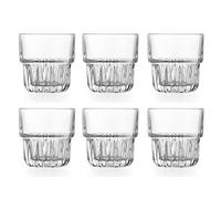 Libbey Everest Verre à eau- 355 ml / 35,5 cl - 6 pièces - empilables - adapté au lave-vaisselle - haute qualité