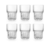 Libbey Everest Verre long drink - 350 ml / 35 cl - 6 pièces - empilables - convient pour le lave-vaisselle - haute qualité
