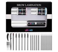 Libeauty Brow Lifting Kit de lifting des sourcils - Plastification des sourcils - Nouveau design - Emballage portable - Effet longue durée de 6 semaines - Pour la correction des sourcils à la maison