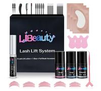 Libeauty Rehaussement de Cils, 10ml Kit Rehaussement de Cils, Recourbe cils, Browlift Sourcil, Grande Capacité pour Les Cils à La Maison et en Salon
