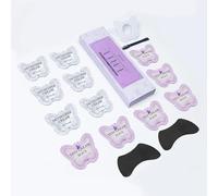 Libeauty Teinture Cils Noir, Coloration Cils Noir, Teinture Cils avec Brosse à Double Tête, Nouveau Sac de Teinture pour Cils pour la Teinture Des Cils et Des Sourcils à la Maison et Dans Les Salons