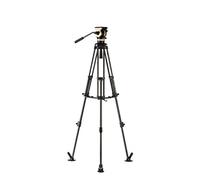 Libec NX-100MC Trépied 3 sections en fibre de carbone avec tête NH10 et écarteur intermédiaire