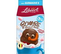 Libeert Bombe de chocolat avec guimauves 80g