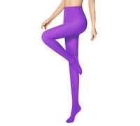 Libella Collant femme 50 DEN semi-opaque indéchirable ceinture confort sans pression collant fin matière douce 27227 violet S