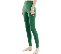 Libella Femme Long Leggings Pantalon coloré avec Taille Haute Tenue de Sport Coupe Slim en Coton Vêtements 4108 Vert 2XL